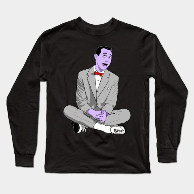 Pee Wee Long Sleeve T-Shirt by RevArt